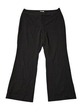 Worthington Works Stretch Black Dress Pants Size 18 Average